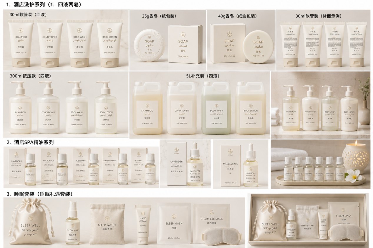 Hotel amenity collection