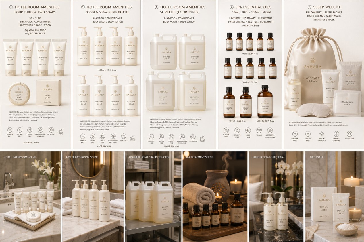 SAHARA hotel supply collection